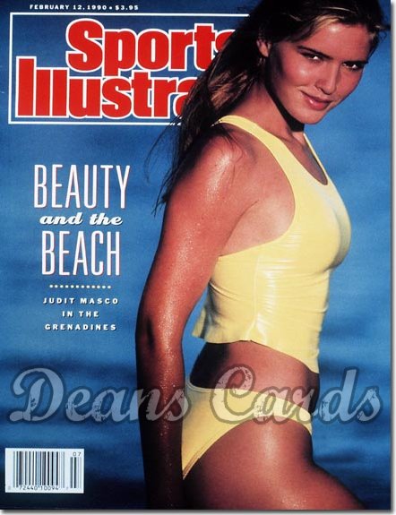 1990 Sports Illustrated - With Label   February 12  -  Judit Masco Swimsuit Issue