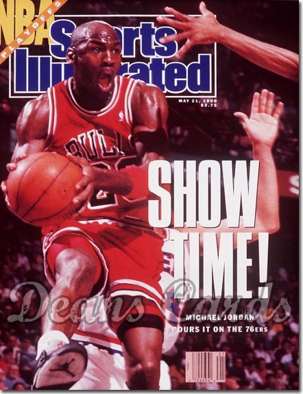 1990 Sports Illustrated - With Label   May 21  -  Michael Jordan (Chicago Bulls)