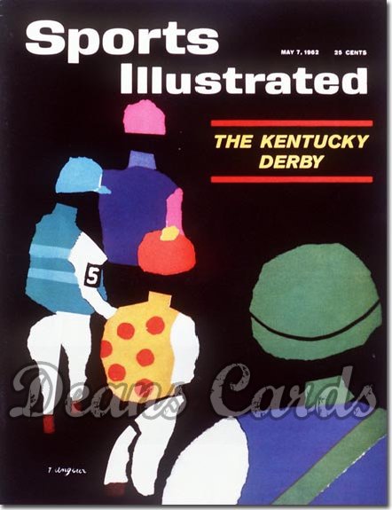 1962 Sports Illustrated - No Label   May 7  -  Kentucky Derby Issue