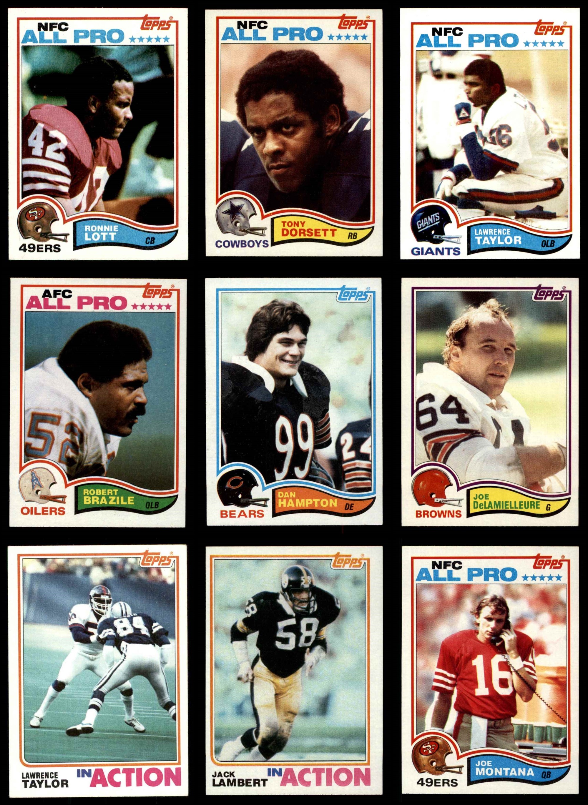 1982 Topps 1982 Topps Football Complete Set In Box