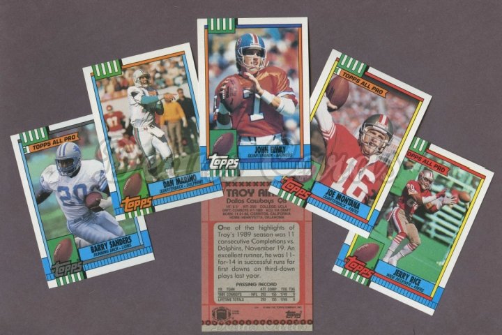 1990 Topps     Football Factory Sealed Complete Set 