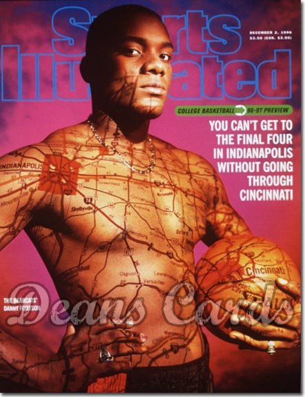 1996 Sports Illustrated - No Label   December 2  -  Danny Fortson (UC Bearcats) College Basketball Issue