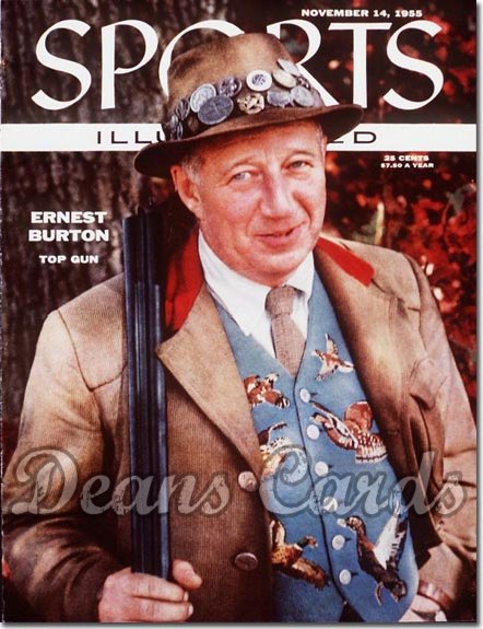 1955 Sports Illustrated - No Label   November 14  -  Ernest Burton (Hunter)