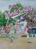 1988 Los Angeles Dodgers vs. Oakland Athletics ( A's ) World Series Program