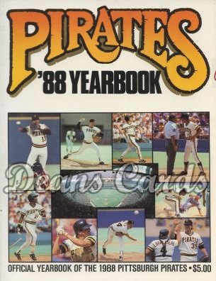 1988 Pittsburgh Yearbook - Bonds/Bonilla/Van Slyke/other