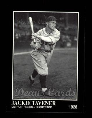1992 Conlon #572  Jackie Tavener 