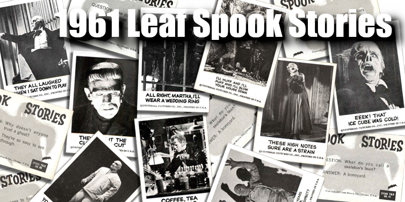 1961 Spook Stories Series 1 Leaf Vintage Trading Cards You Pick Singles #1-#72 