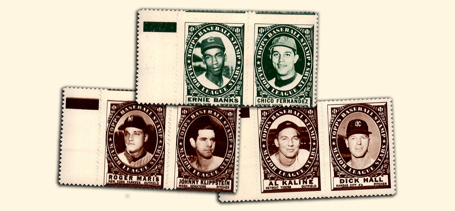 1961 Topps Stamp Panels 